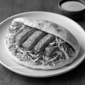 Paneer Peri Peri Shawarma