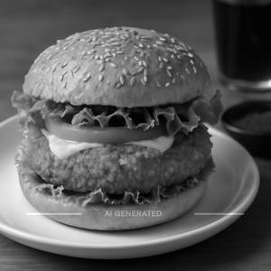 Veg Crunchy Burger