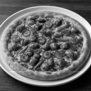 Chilli chicken pizza