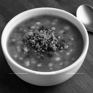 Veg Burnt Garlic Soup