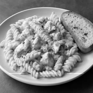 Fusilli Alfredo Chicken