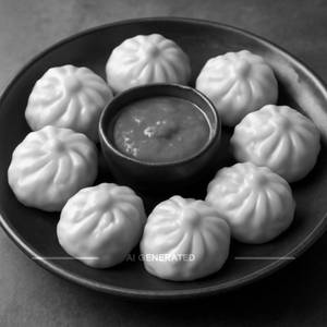 Paneer steamed momos [8 pieces]