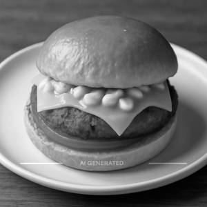Ob cheese corn burger