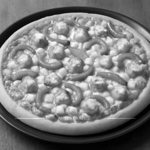 Awesome threesome pizza