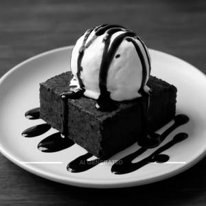 Brownie With Ice Cream