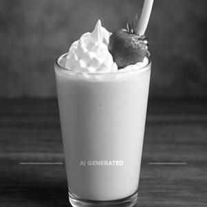 Strawberry milkshake