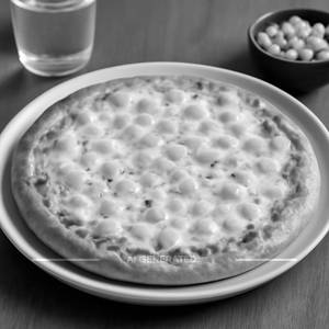 Cheese corn pizza