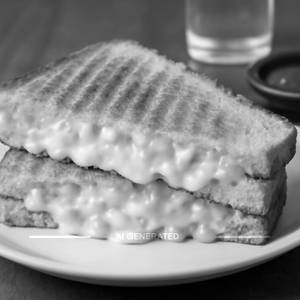 Cheese corn sandwich