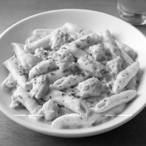 White Sauce Chicken Pasta