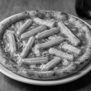 Baby Corn Pizza