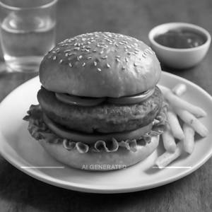 Aloo tikki burger