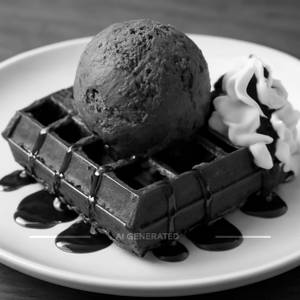 Choco Icecream Waffle