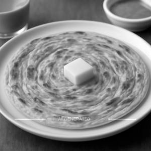 Lachha paratha butter