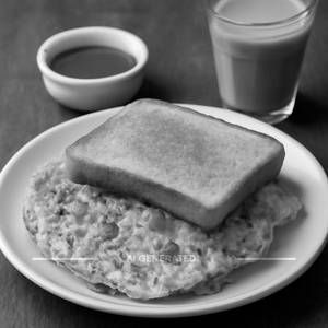 Bread omlet