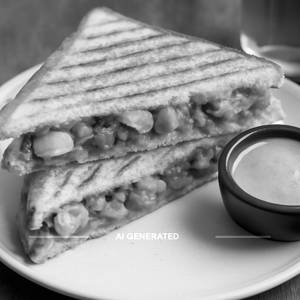 Paneer Tikka Grilled Sandwich