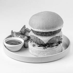 American Cheese BUFF Burger