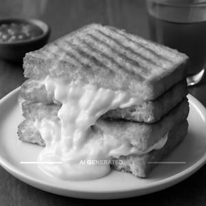 Cheese burst sandwich