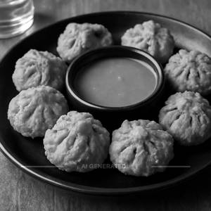 Veg Kurkure Momos [8 Pieces]