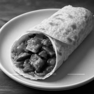 Egg chilli paneer roll