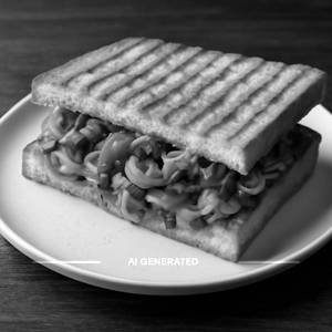 Peri Peri Veg Sandwich