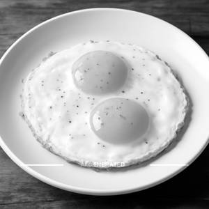 Egg half fry [2 eggs]