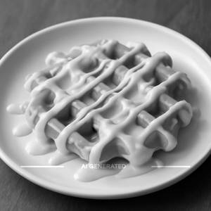 White Chocolate Waffle