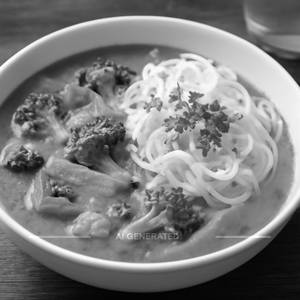 Red Thai Curry With Noodles
