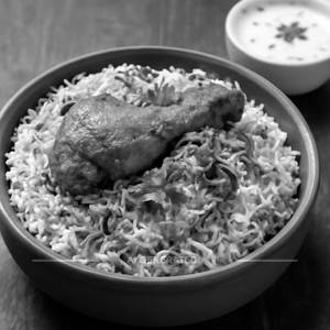 Hyderabadi chicken dum biryani