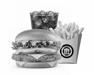 Cheesy Chicken Burger Meal
