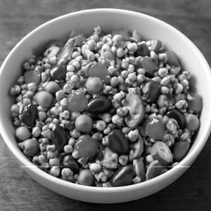 Sprouted Beans Salad