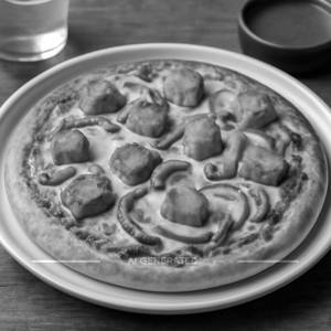 Tandoori paneer pizza                             