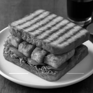 Peri Peri Paneer Sandwich