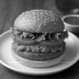 Veg Makhani Burger  