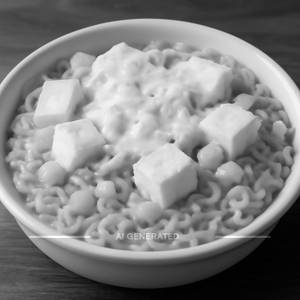 Cheese corn paneer maggi