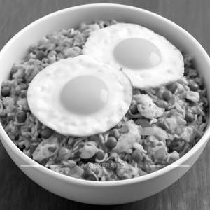 Double Egg Chicken Fried Rice