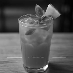Watermelon Basil Iced Tea