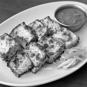 Basil paneer tikka