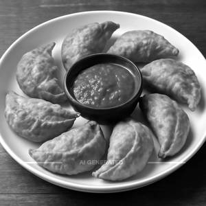 Veg Fried Momos [ 8 Piece ]
