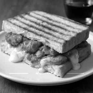 Tandoori Chicken Cheese Sandwich
