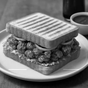 Schezwan chicken sandwich