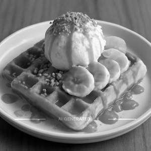 Butterscotch Crunch Waffle