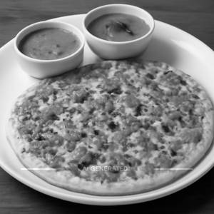 Onion Tomato Uttapam