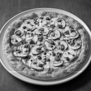 Mushroom Delight Pizza