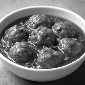 Veg manchurian dry gravy