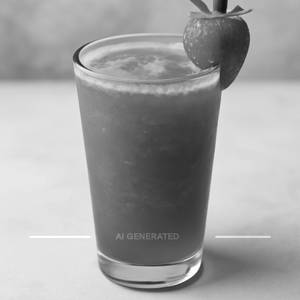 Strawberry mocktails