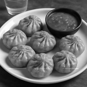 Veg fried momo