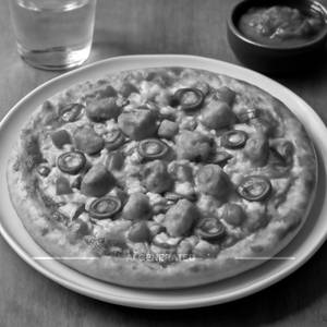 Chicken mexican pizza