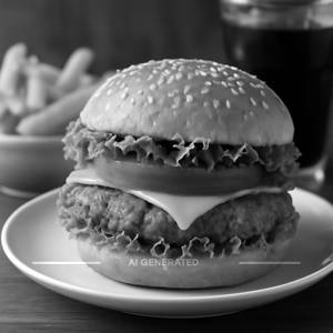 Chicken Cheese Burger