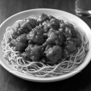 Chicken Manchurian Noodles