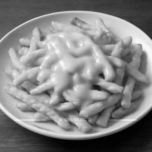 Cheese french fries
